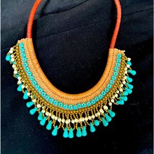 Global/ African style collar necklace. BOHO